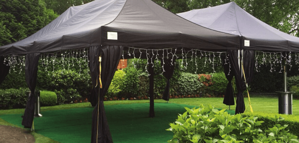 marquee hire manchester black manquee